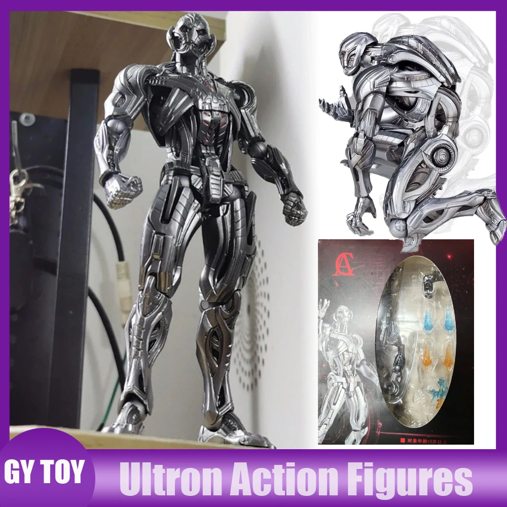 

Ultron Action Figure 16cm Kaiyodo Amazing Yamaguchi Avengers Anime Collectible Model Toy for Kids Gift