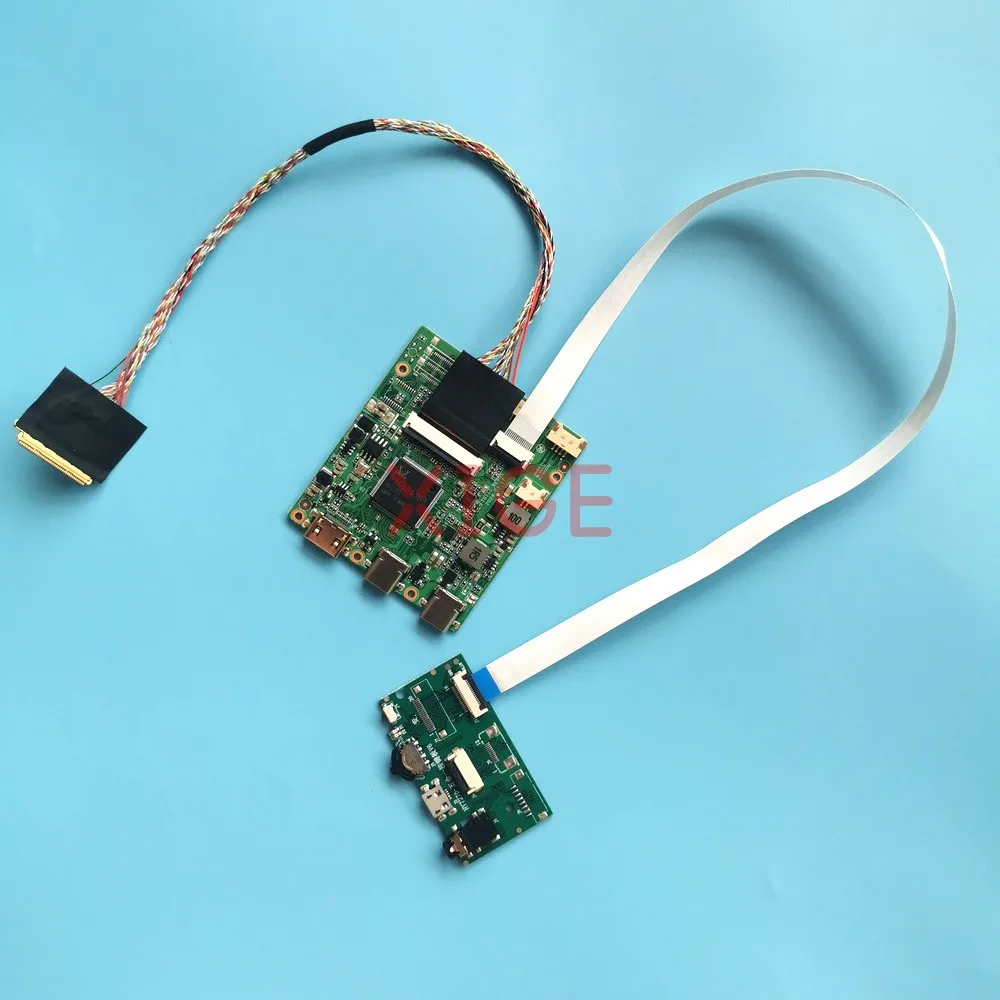 

Комплект DIY плата контроллера драйвера для B125XW01 V.0/V0 B125XW02 V.0 40-контактный LVDS 12,5 "экран ноутбука USB-C Mini-HDMI 1366x768 TYPE-C