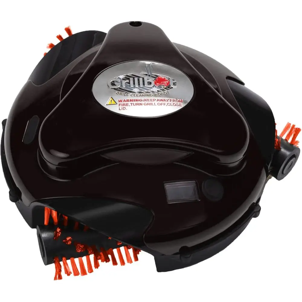 

Nylon BBQ Grill Cleaning Robot, Automatic Brush, Scraper, BBQ Accessories, Black