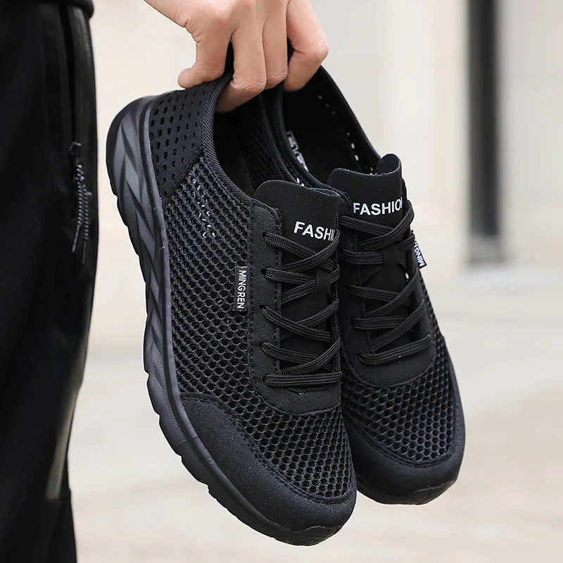 YRZL Mens Athletic Running Shoes Breathable Lightweight Comfortable Walking Shoes Non Slip Casual Shoes for Men Sports Sneakers