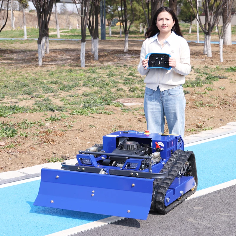 

Customized Heavy Duty Remote Control Lawn Mower Gas Powered All Terrain Mowing Machine for Agricultural Garden Use