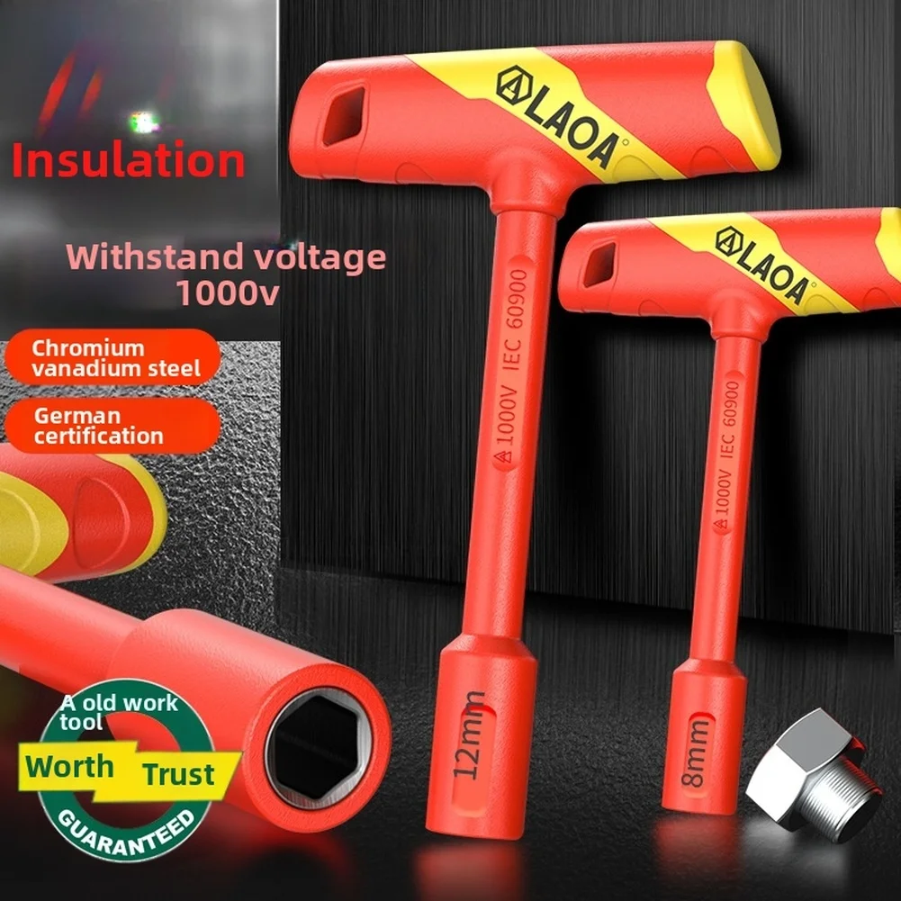 

Набор изолированных ключей с Т-образной рукояткой 1000В (1 шт.) для CR-V стали, для электриков, авторемонта, ручные инструменты