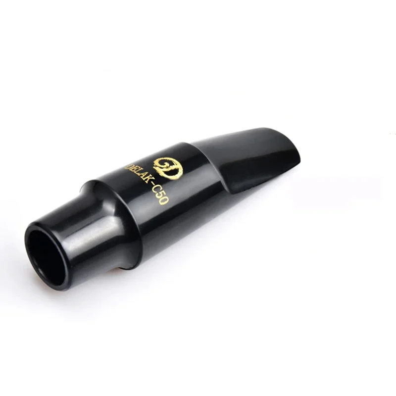 French Style C50 Bakelite Sax Mouthpiece Saxophone Mouthpiece for Alto Tenor Soprano Sax Saxophone Popular Jazz Musical Style