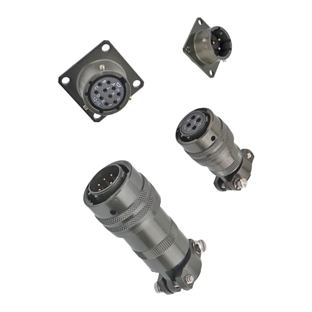 Waterproof Aviation Socket Connector for Critical Applications Requiring Consistent Signal and Power Integrity