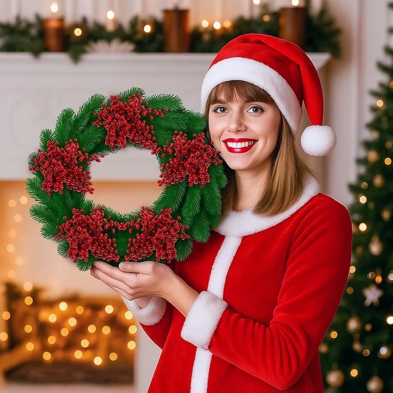 2 قطعة جذع التوت الأحمر الاصطناعي 55/70/85 سنتيمتر باقة طويلة وهمية ل شجرة عيد الميلاد الديكور ديكور المنزل هدية السنة الجديدة نافيداد