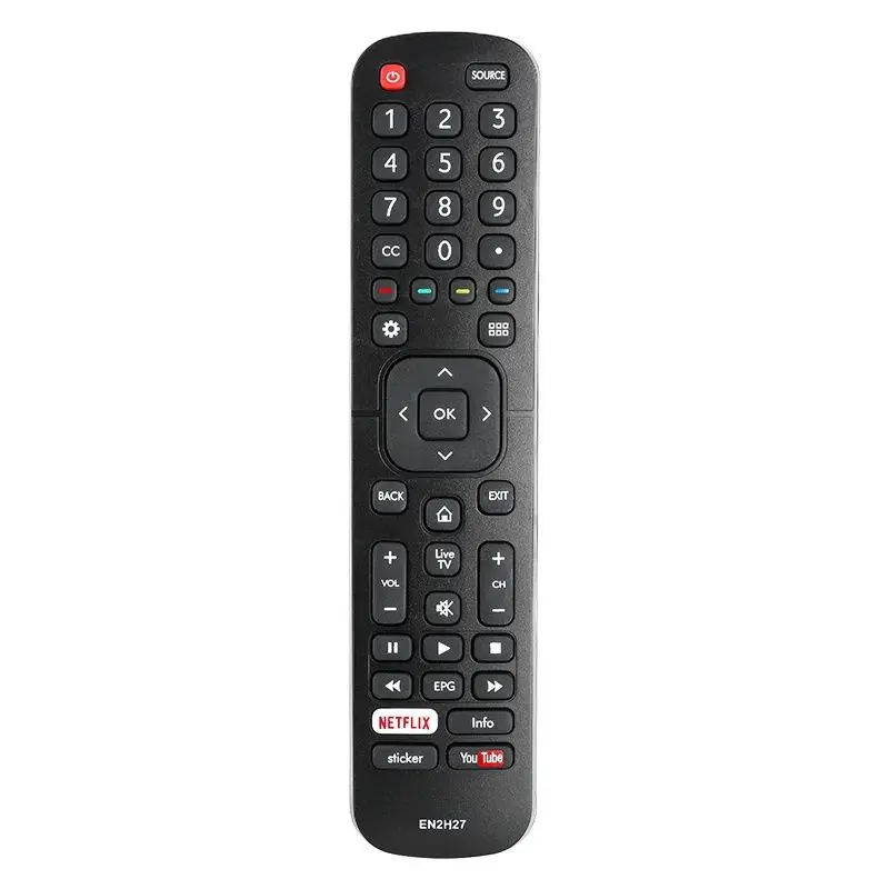 

EN2H27 For Hisense Remote Control Replacement With Netflix YouTube Buttons, For Hisense TV Controller