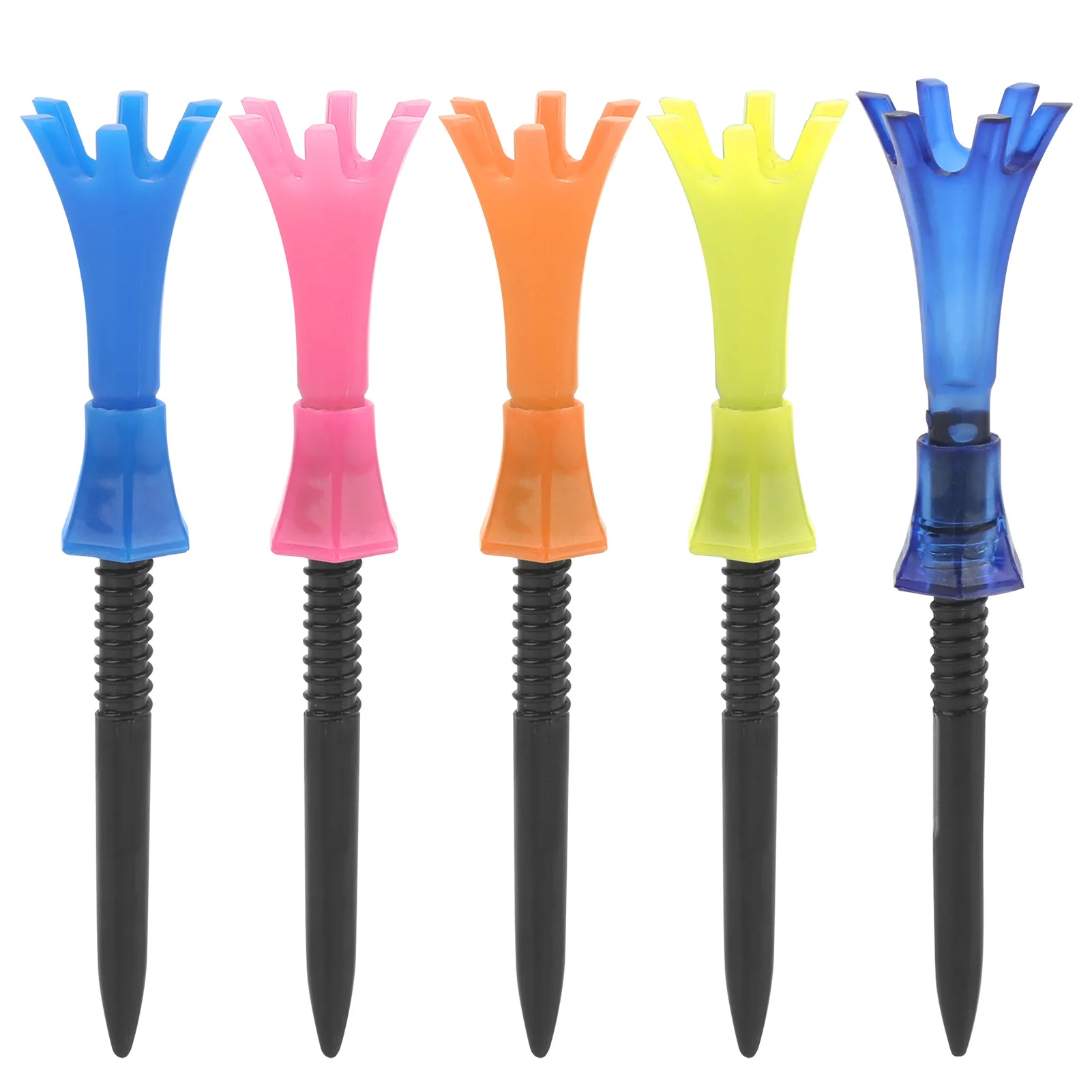 Ballhalter Trainingszubehör Plastik-Tees Verstellbare Trainingsball-Tees Ballhalter für Outdoor-Sportarten