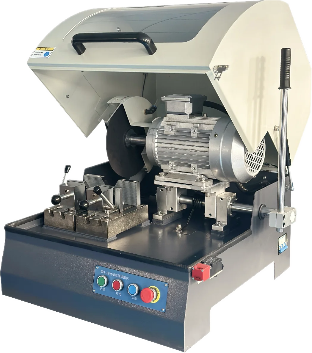 Manual Metallographic Sample Cutting Machine Manual Cutter for Various Metals in Scientific Research or University and College