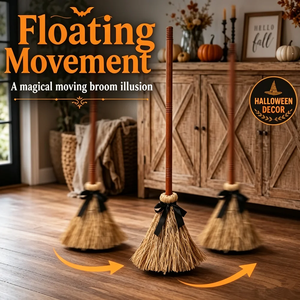 Magical Broom Illusion 