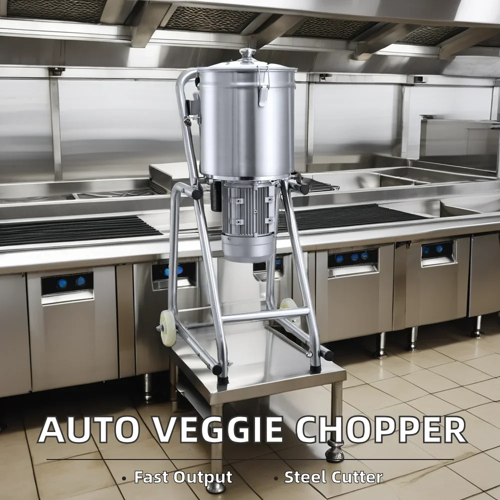 Commercial 30L Stainless Steel Ice Blender New Multifunction Food Cutter Machine for Home & Hotel Use With Motor Core Component