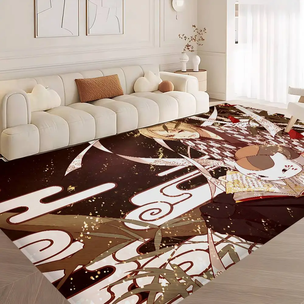 Natsume Yuujinchou Cartoon Room Mats Retro Multiple Choice Living Room Kitchen Rug Non-Slip Welcome Rug