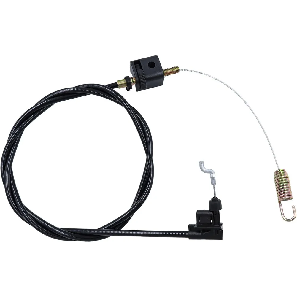 Throttle Control Cable Mower Drive Cable For Lawn Mower Repair Z-bend End Design Spring Loaded End 48-1 4 Inch Inner Cable