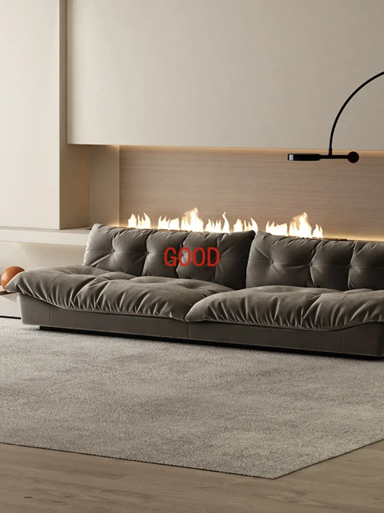 ~Italian Light Luxury Sofa Simple Modern Living Room Fabric Craft Sofa Furniture Couch