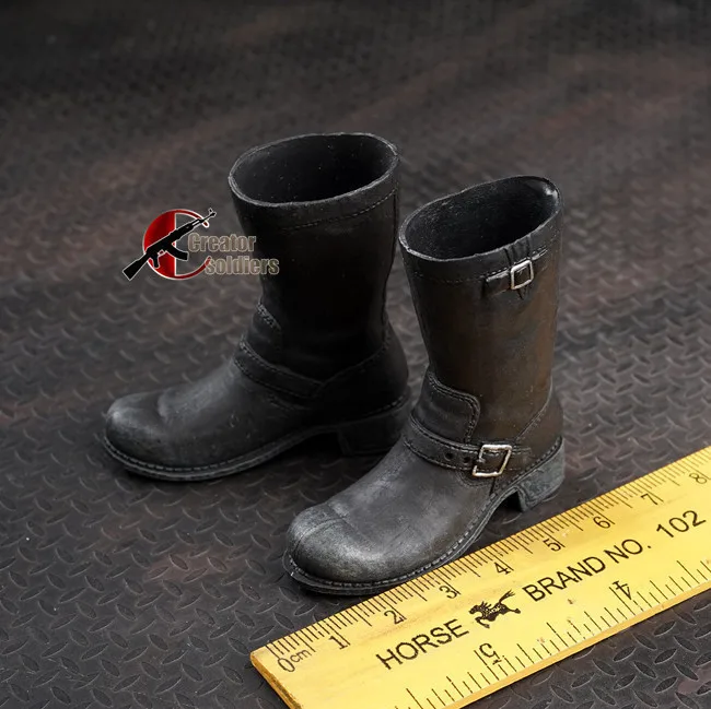 1/6 scale T800 Aging Boots for 12in action figure Tbleague HT Phicen Body model toys