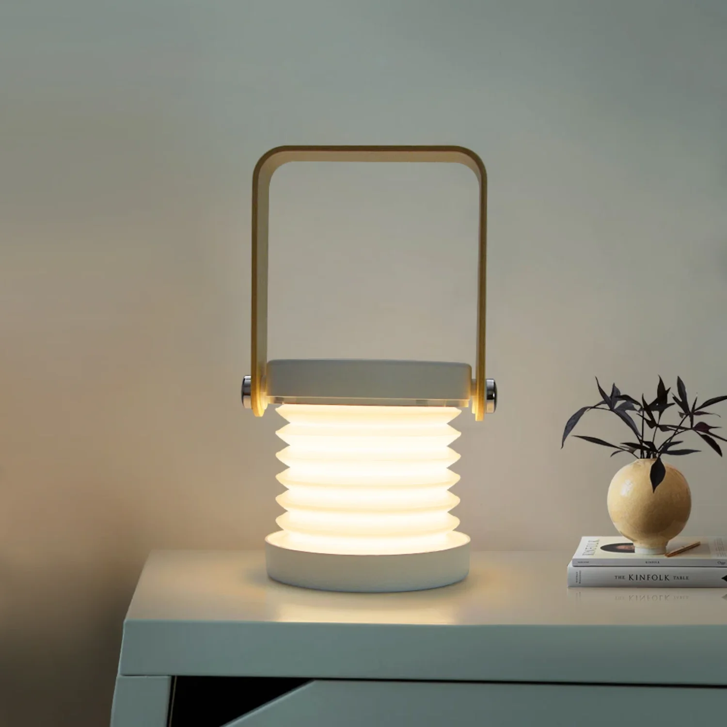 

USB Rechargeable Tables Lamp Fold-able LED Bed Bedside Desk Reading Night Light Decor Lighting