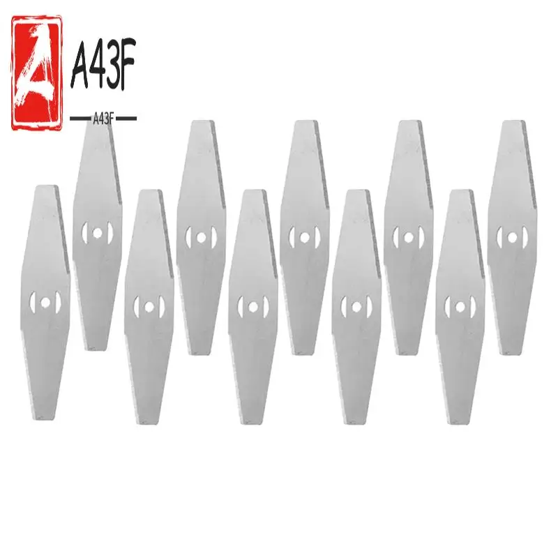 A43F-10Pcs Lithium- Mower Blade 150MM Metal Saw Blade Electric Garden Tools General Replacement