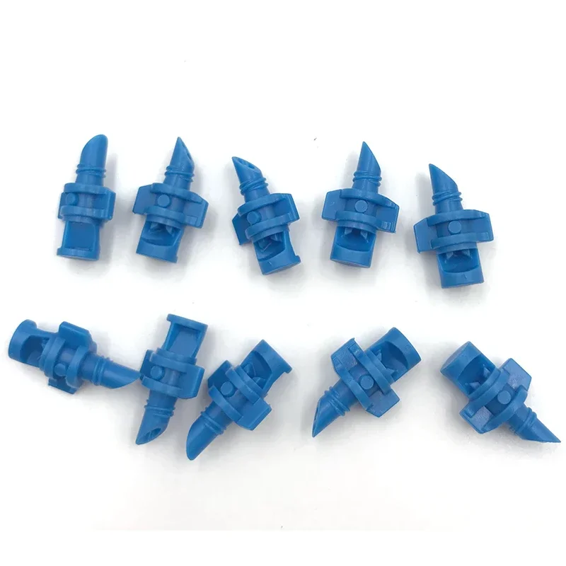 

10Pcs/Lot Garden Mist Cooling System Plastic 90 Degree Refractive Sprinkler Atomization Sprayer Garden Micro Irrigation