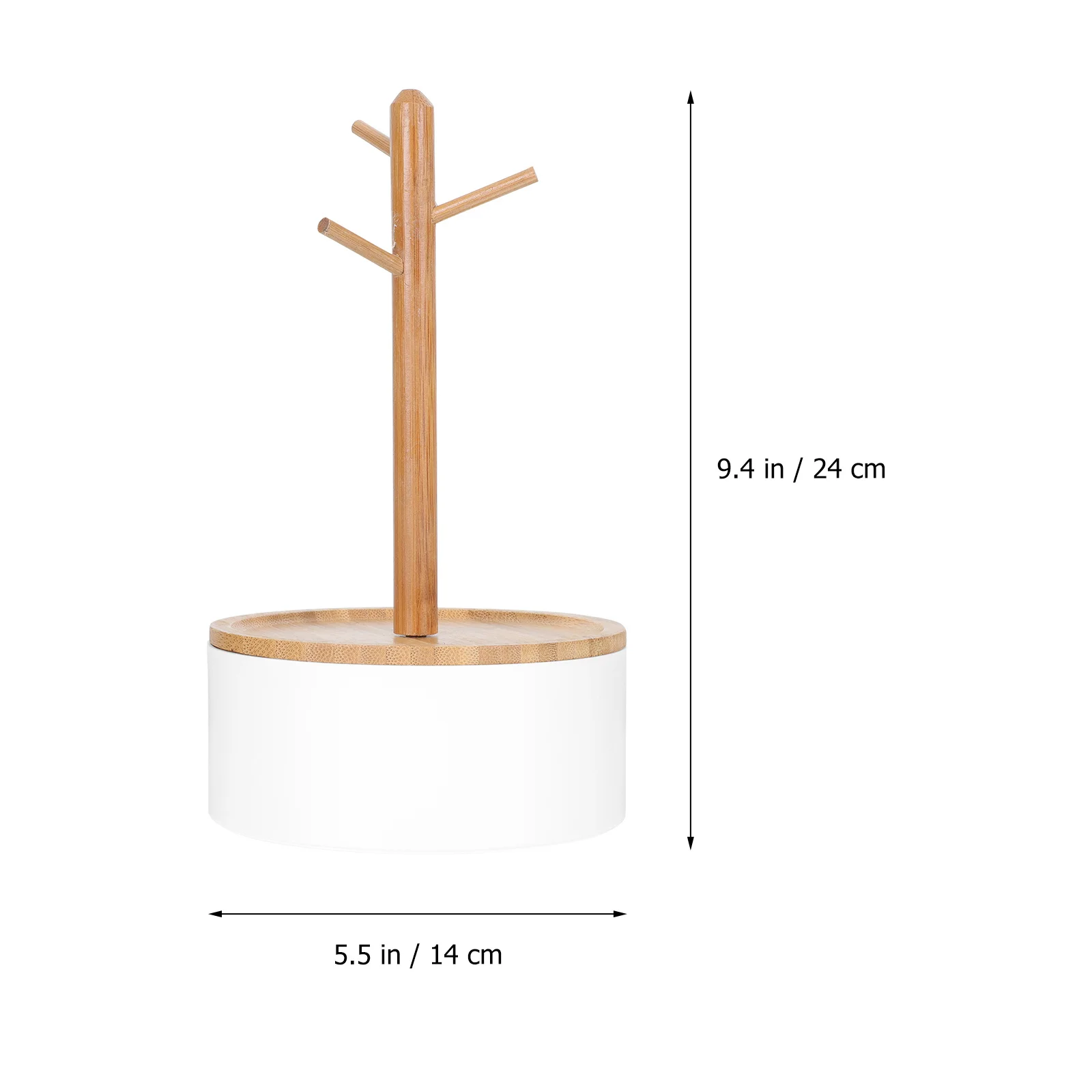 

Organizer Jewelry Earring Necklace Display Stand Holder Rack Organization Storage Box