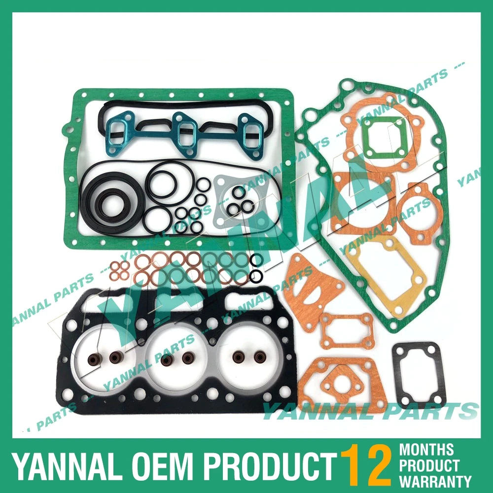 

New Good Quality 3T72L 3T72HA 3T72HL Full Gasket Kit for Yanmar Engine Parts