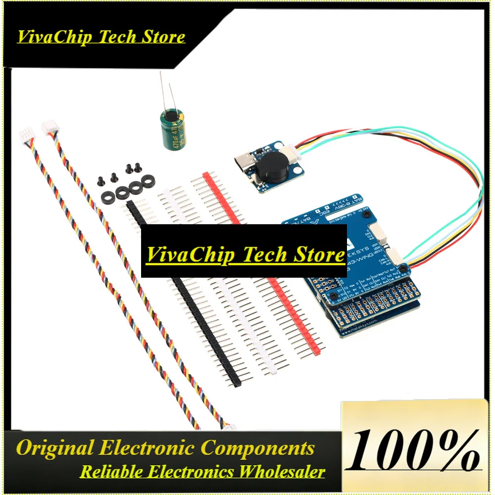 VIVaSMateksys Matek H743-Wing V3 H743 MatekH743 3-8S Flight Controller STM32H743VIH6 MCU For FPV Drone Part