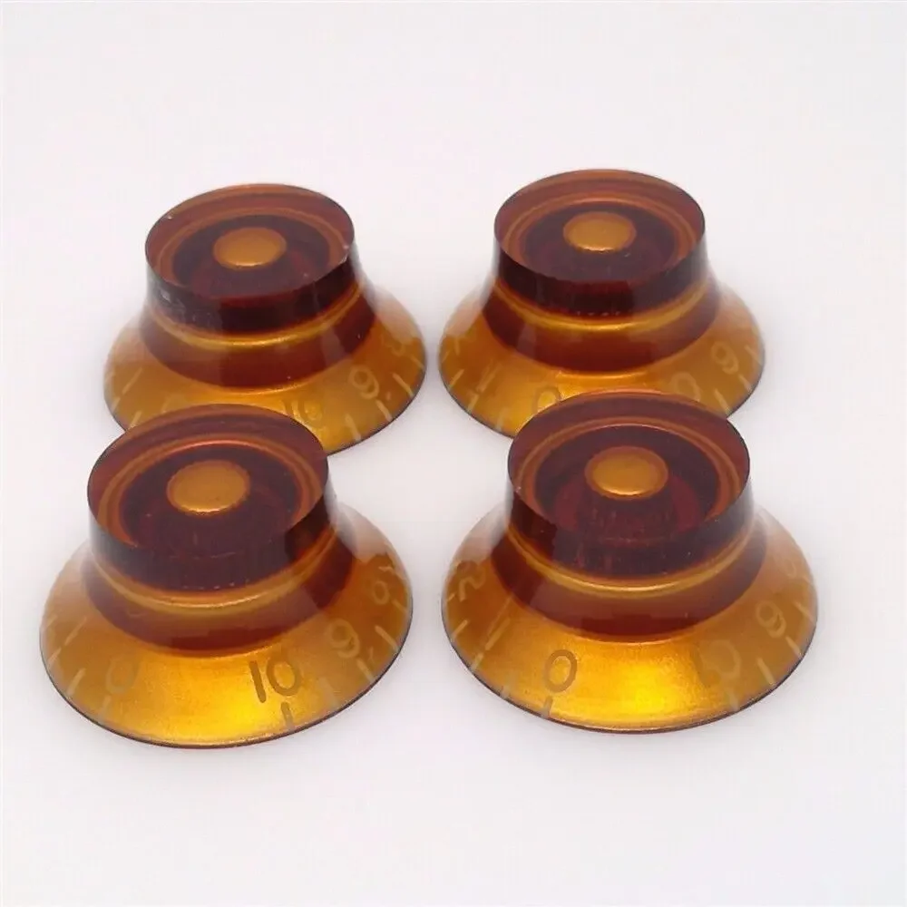 Left Handed Amber Cap Knob