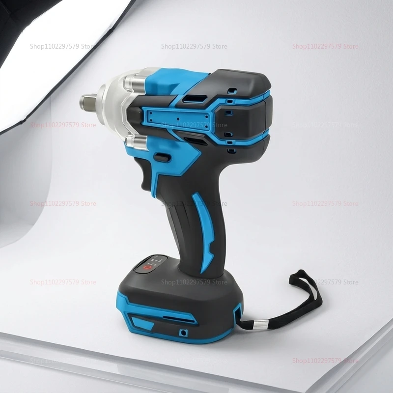 Cordless Electric Impact Wrench for Automotive Construction Repair DIY Home Use High Torque Hand Tool No Battery Included Duty