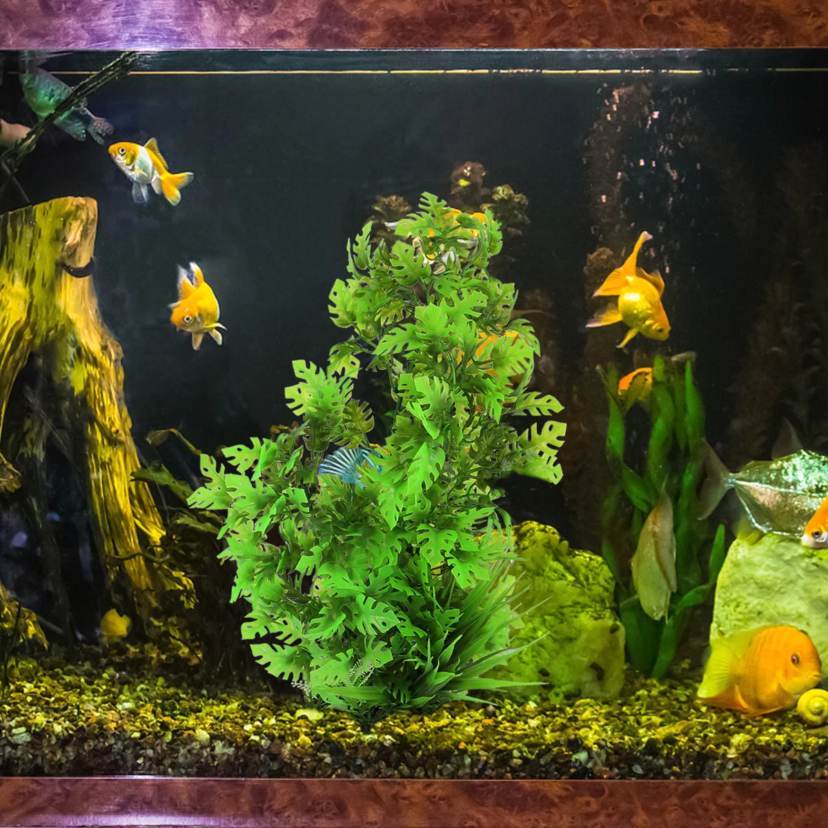 

Artificial Aquarium Grass naments for Fish Tank L scape Decoration Aquariums nament Lifelike Safe Fresh Salt Water