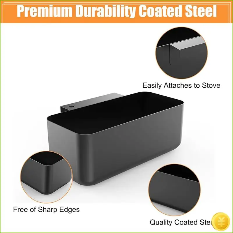 Grease Cup For Griddle Replacement Part, Grease Catcher Professional Flat Top Grill Collection Pan