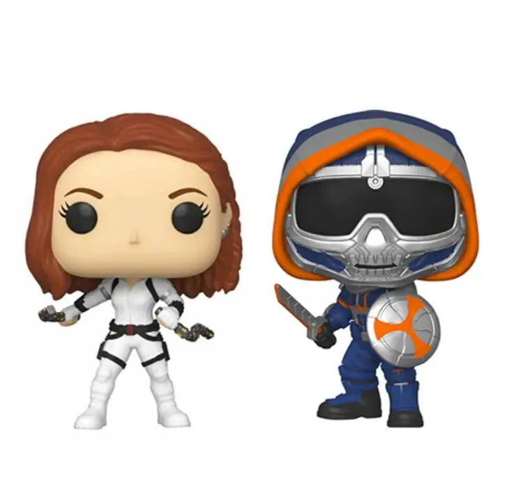 Black Widow & Taskmaster Vinyl Dolls Figure Model Toys