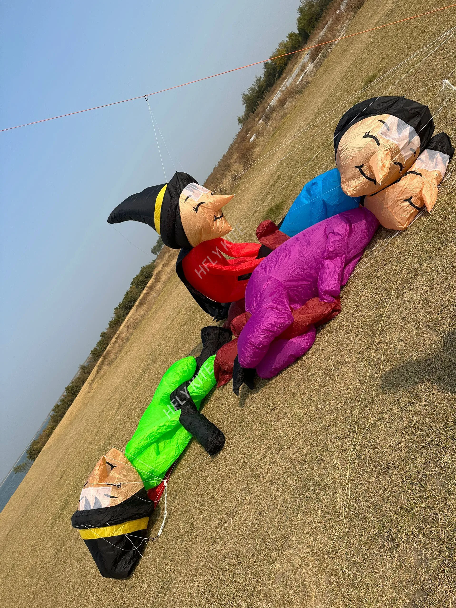 Nuovo arrivo 4M mago aquilone ciondolo linea lavanderia morbido gonfiabile