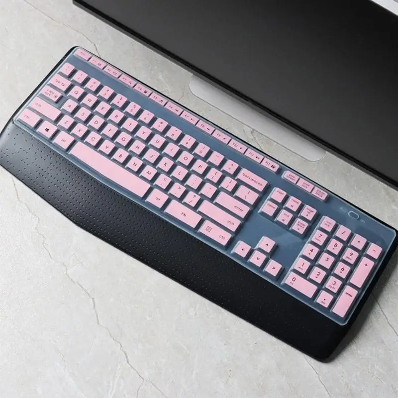 

Keyboard Cover for MK345 K345 Wireless Ergonomic Keyboard Waterproof Silicone