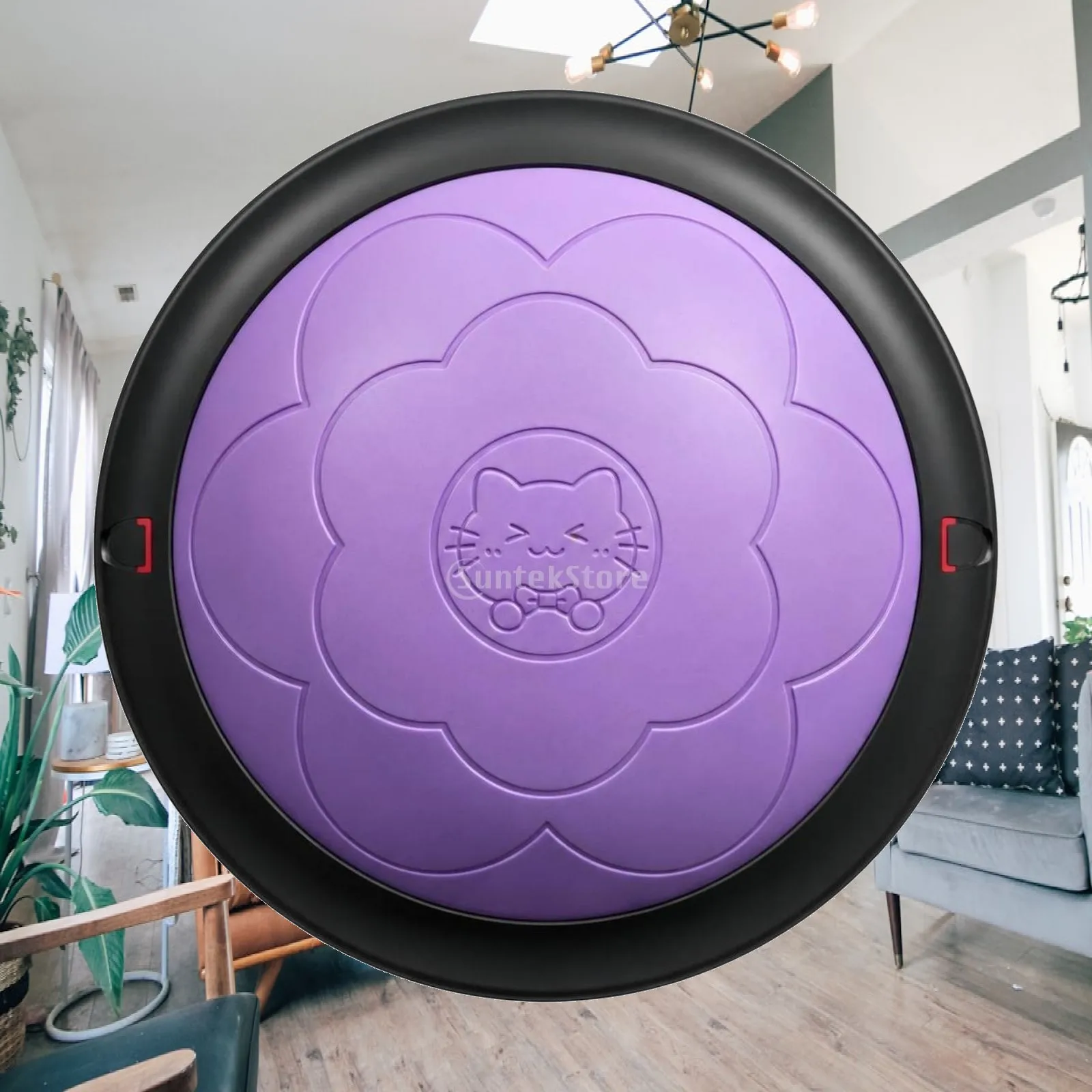 Half-Dome Balance Coach Antideslizante Balance Board with Textured Dome Entrenador De Equilibrio Estable Compacto