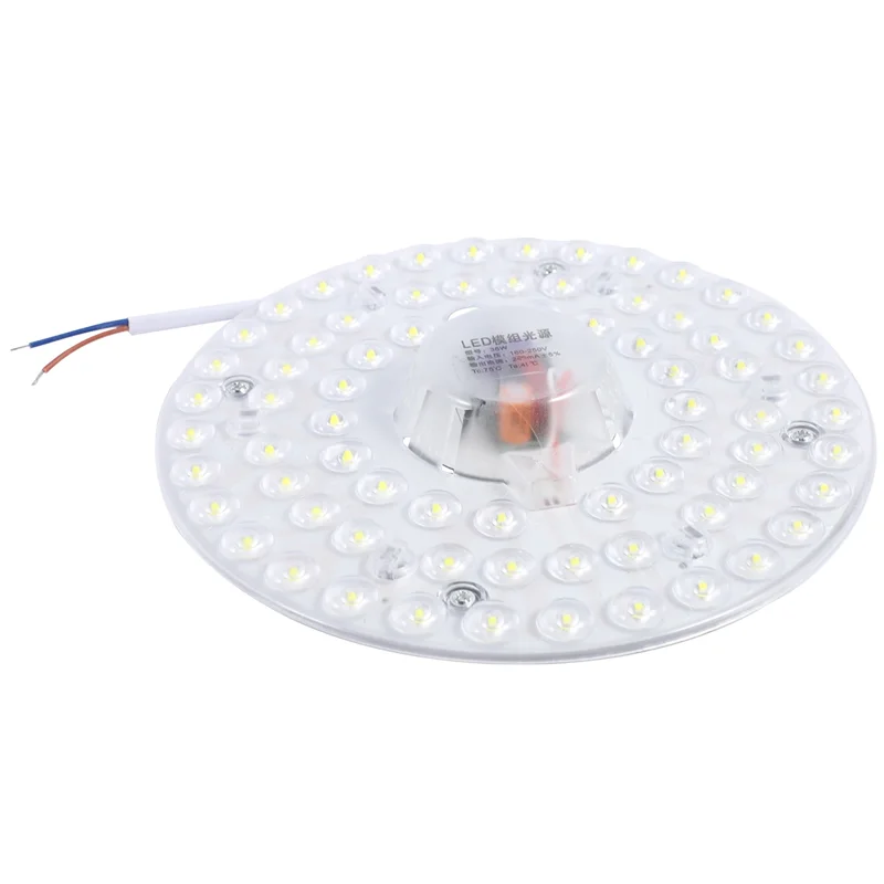 

【Must-Haves】4X Led Ceiling Light Module Light Source 36W Round High Brightness Lighting Indoor Ceiling Light Cold White
