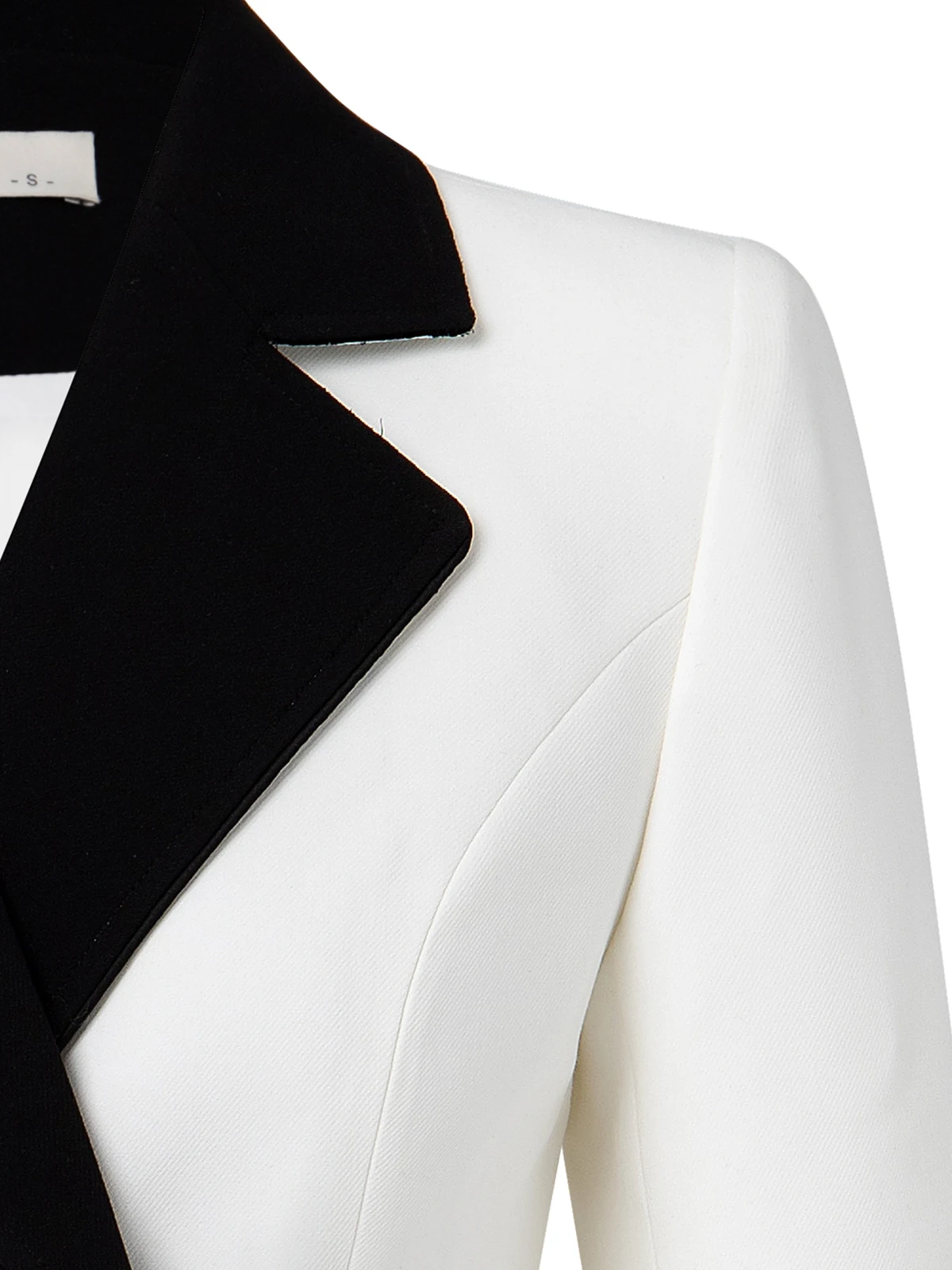 

Aui White Tailored Suit Dr Women's Mid-Length Slim Fit Ele Sle Autumn New Arrival High End Faion Ladies' Clothing
