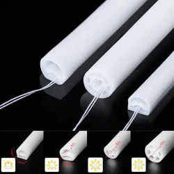 360 LED Neon Tube Tape Lamp Round Glowing Waterproof Flexible Silicone Strip Light Silica Gel DIY Chandelier Linear Lighting