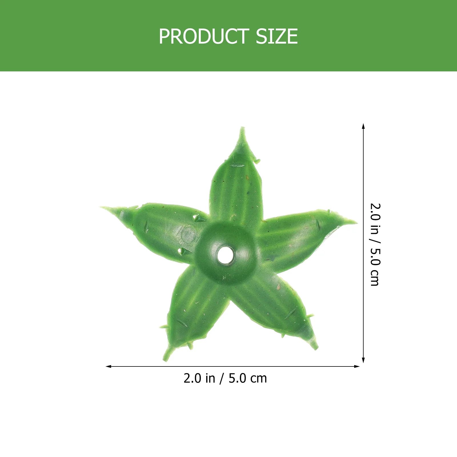 

120Pcs Artificial Flower Calyxes Plastic Sepals DIY Materials for Rose Soap Flower Crafting Sepals DIY Materials