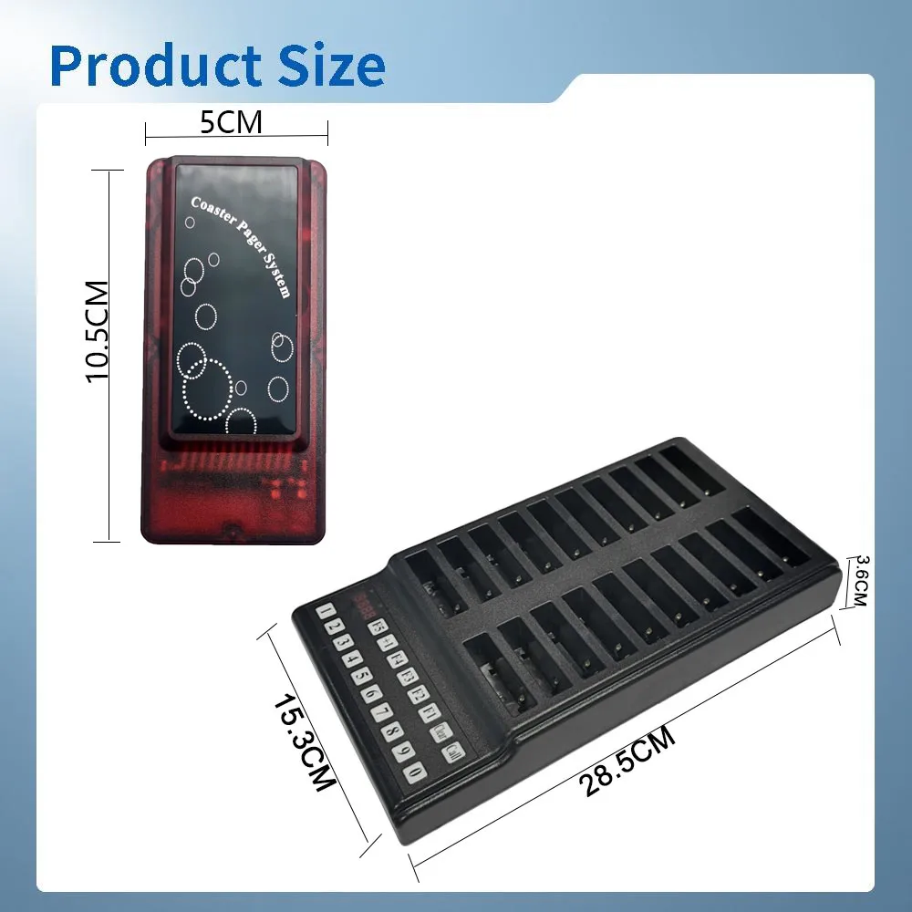 System Waiter Call Guest Pager Service Wireless Restaurant Paging System Wireless Queuing Pager