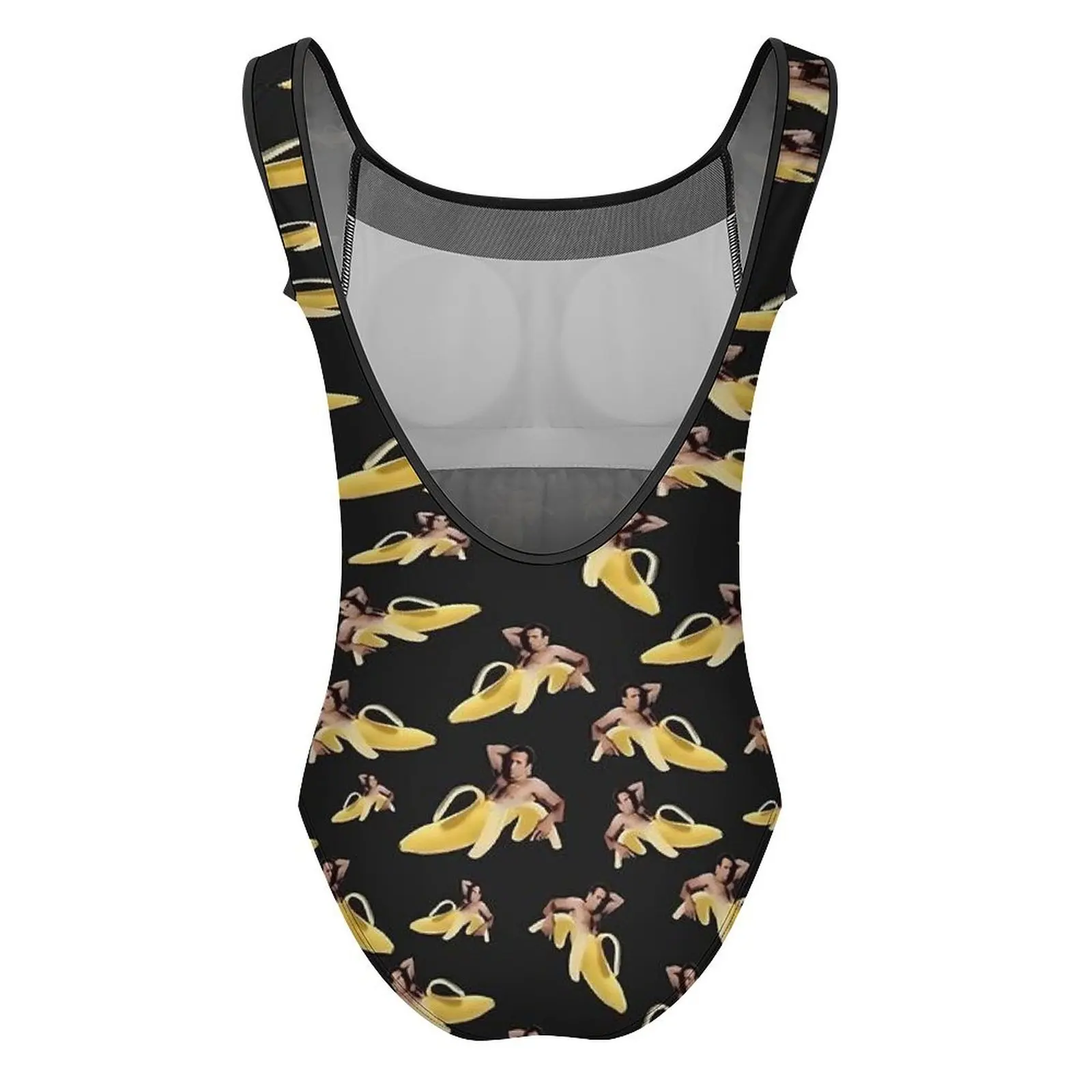 Meme Nicolas Cage Banana ชุดว่ายน้ําเซ็กซี่ชุดว่ายน้ํา One Piece Push Up ชุดว่ายน้ําแนวโน้ม Holiday Pool Monokini