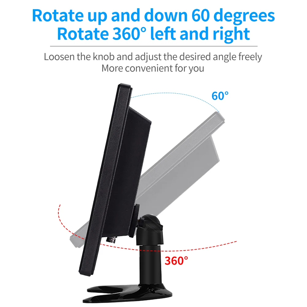 Imagem -05 - Monitor Led para Jogos Hdmi Vga Usb av Entrada Bnc para pc Laptop Ps4 Xbox Ras pi Monitor de 133 1366x768 101 116