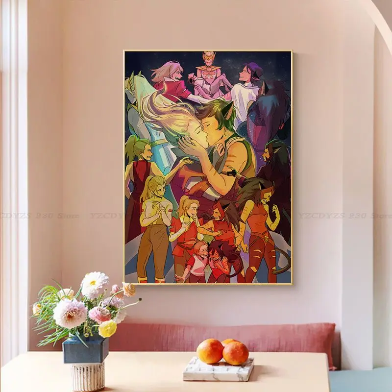 She Ra and The Princesses of Power Movie Posters Vintage Room Home Bar Cafe Decor Room Wall Decor