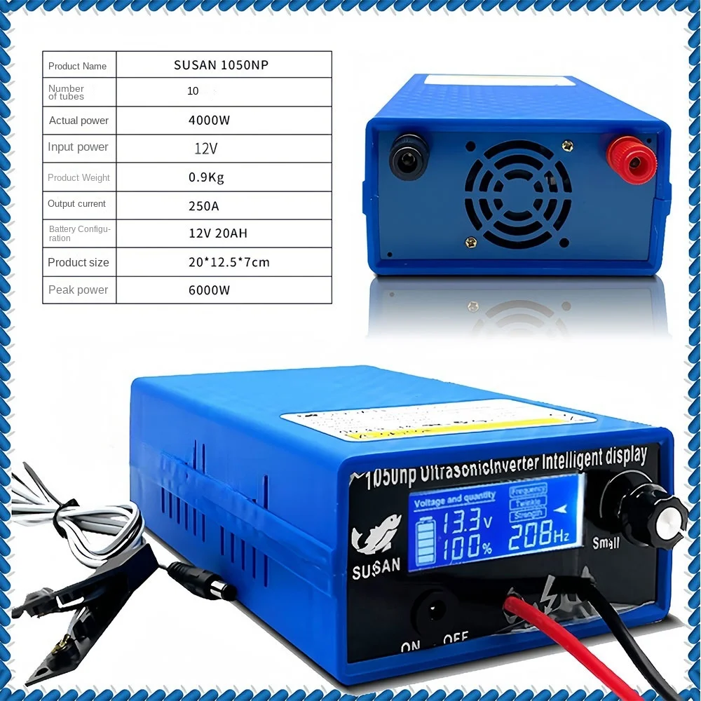 For New SU-SAN 1050NP 4000W Multifunctional Digital Display Inverter Head High Power 12v Battery Inverter Electronic Booster