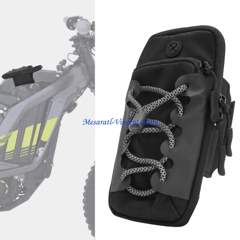 

A70F All Terrain Waterproof Motorcycle Bag with Reinforced Stitching Large Storage Capacity Dirt Bike Frame Bag