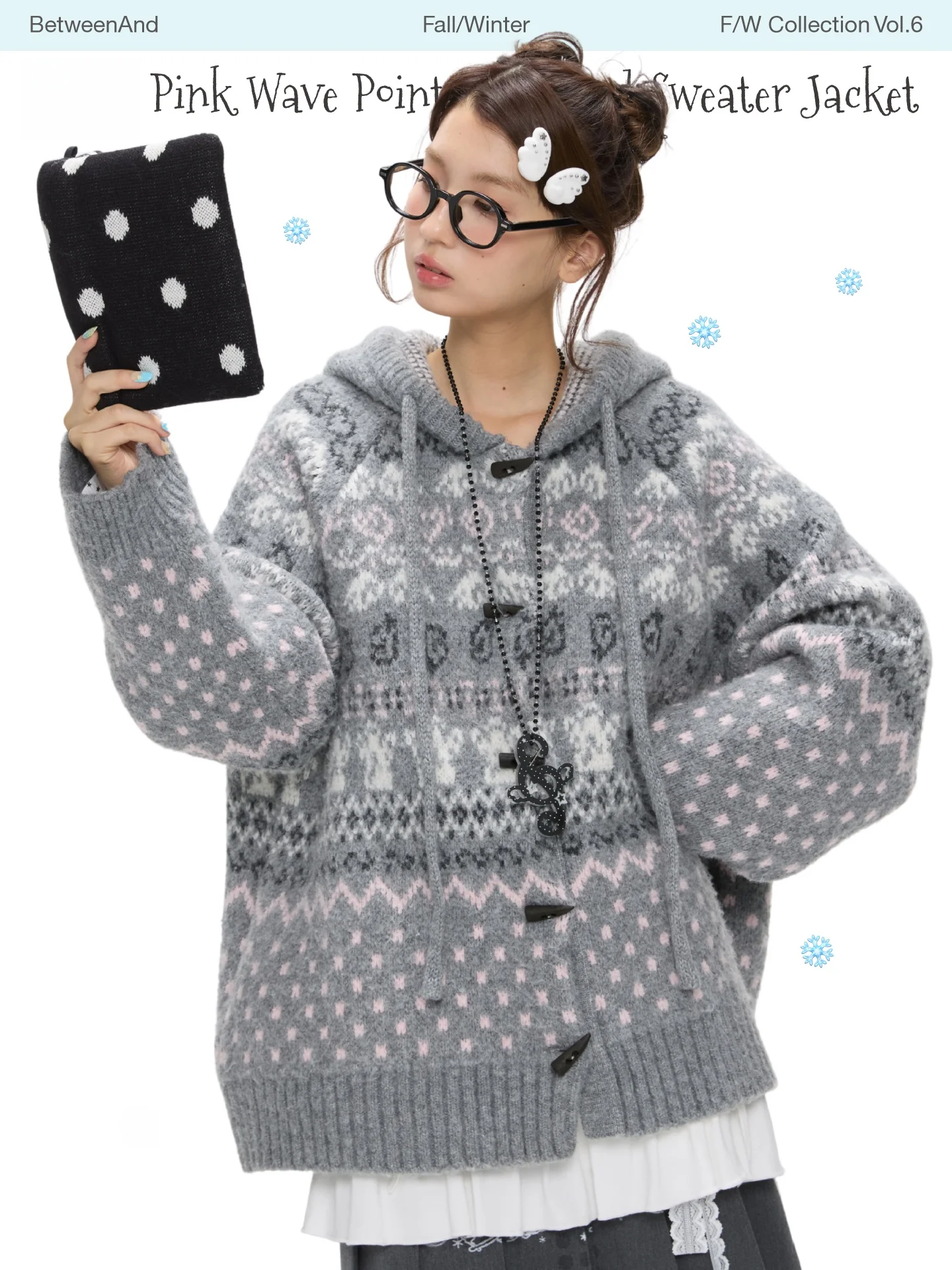 

Вязаный кардиган BENAND Thiened: теплый шерстяной свитер с пуговицами из рога, модная женская модель