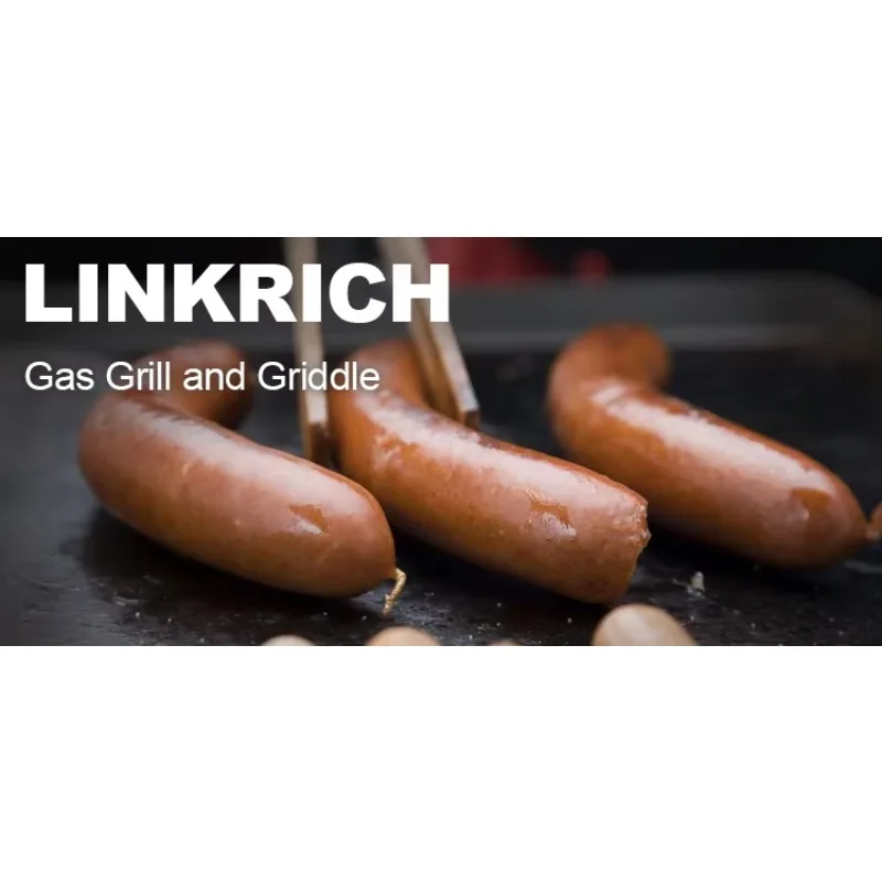 LR-EG-36S High Efficiency Electric Commercial Gas Grill and Griddle Multi-Specification BBQ With US Plug