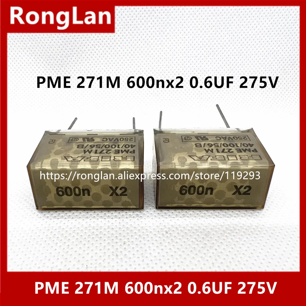 [BELLA]RIFA sets out PME 271 M film capacitor 600n 275V 0.6UF 600N 0.22UF 220N 0.47UF  470N pitch--20pcs/lot