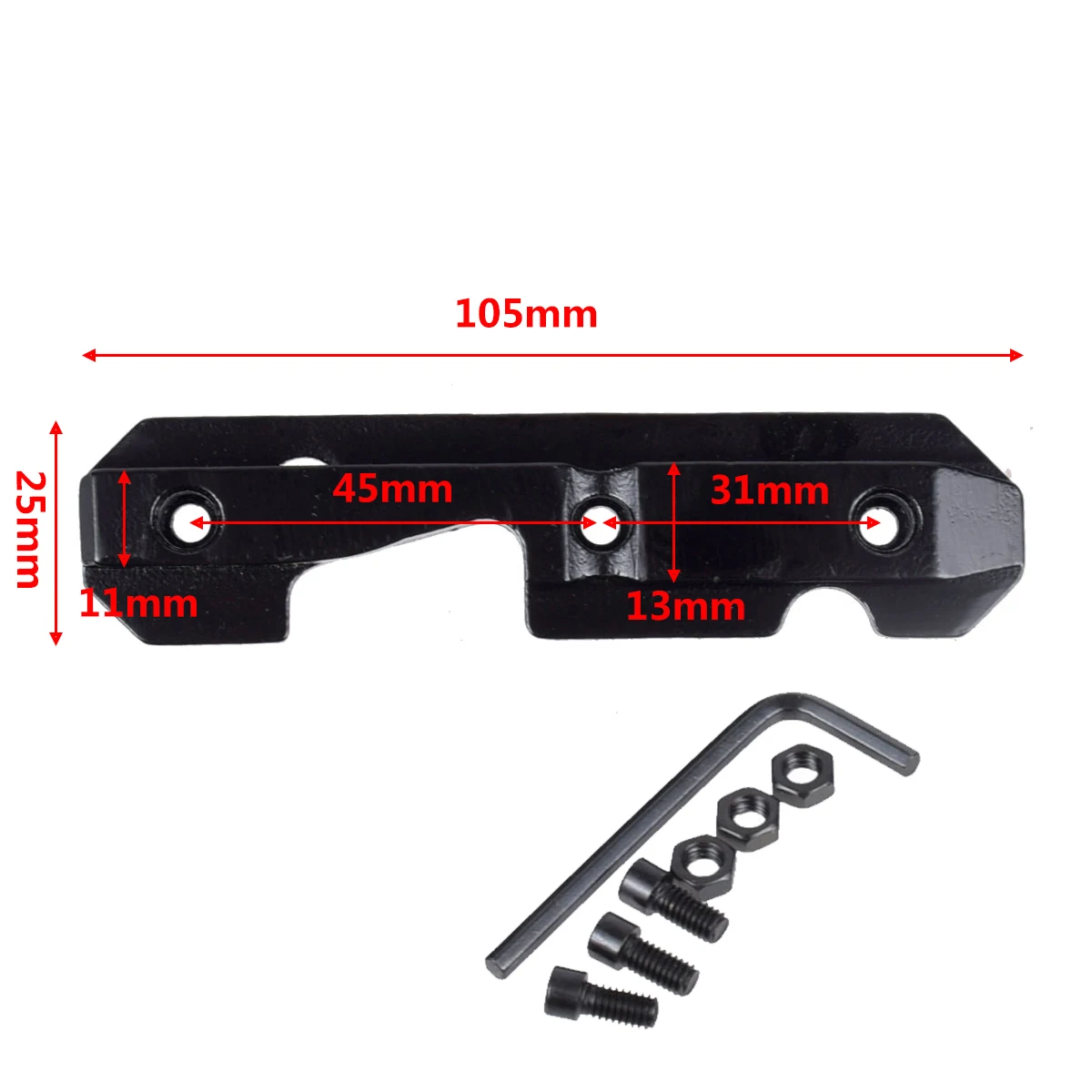 AK47 Steel Dovetail Side Plate Rail Scope Mount For Milled Stamped Receivers Accepts AK/Saiga Side Mounts Hunting Accessories