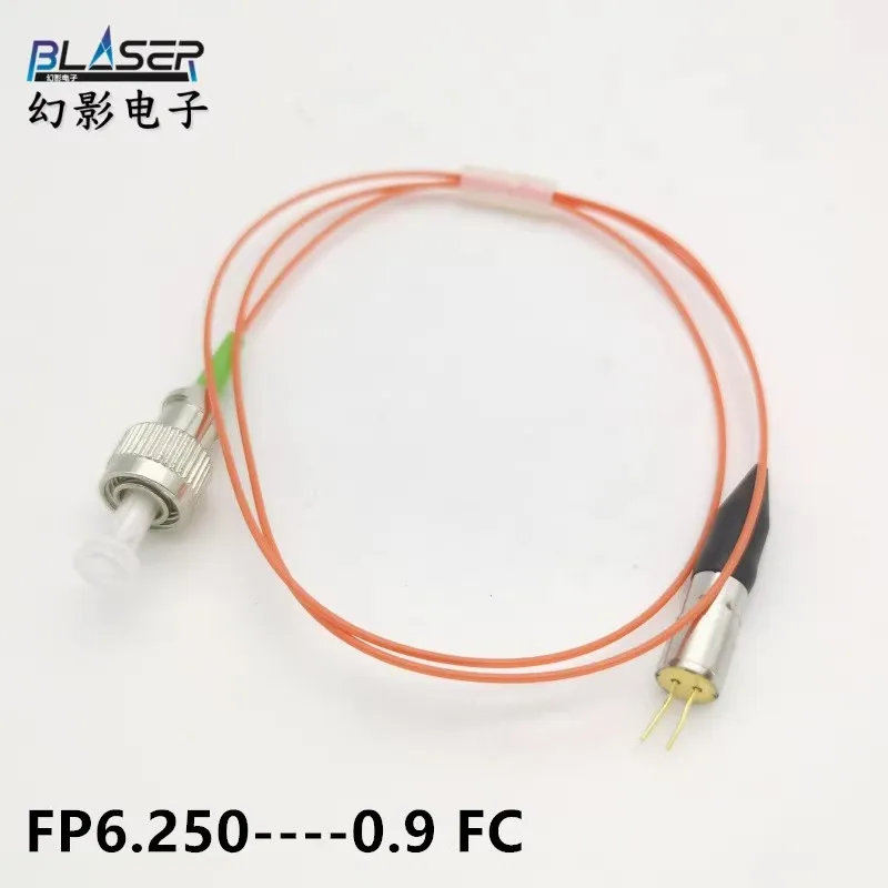 

808 нм, 60 мВт, 62,5 мкм, FC/APC, модуль с косичками, лазерный модуль с оптоволоконной связью