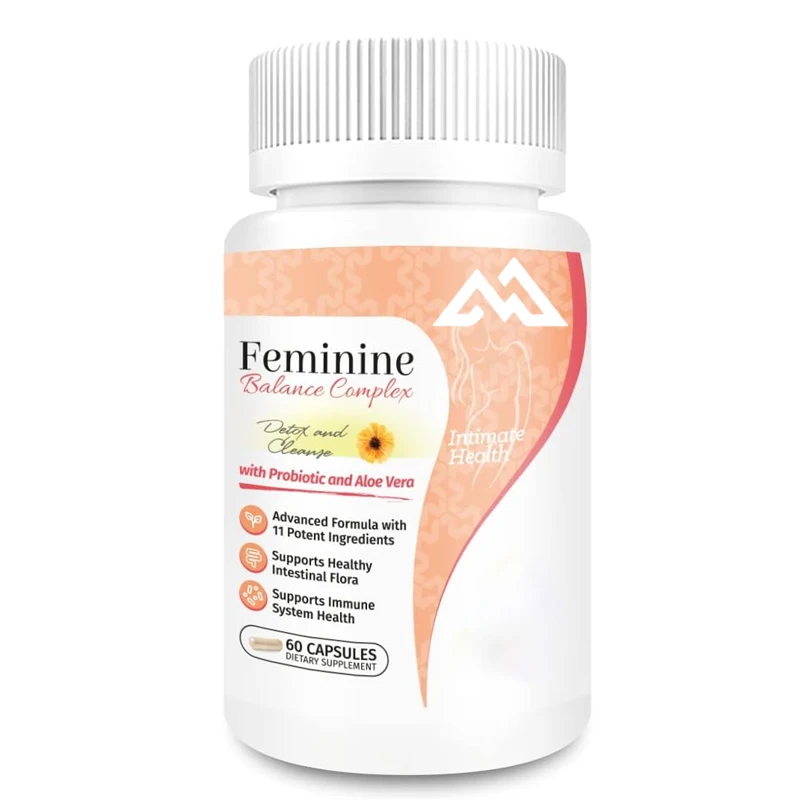 

Female Balance Complex (60 capsules) detoxification and cleansing probiotics support healthy gut microbiota and immune function