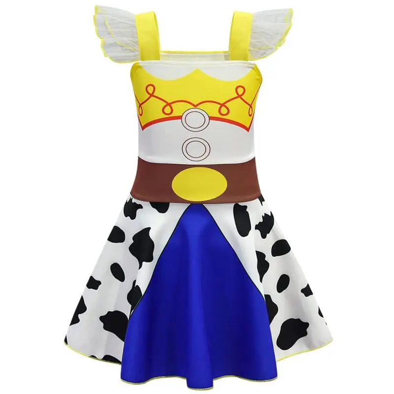 Children\'s Dress Toy Story 4 Clothing Disguise Cosplay Baby Girl Princess Dress Carnival Birthday Party Kids Clothes