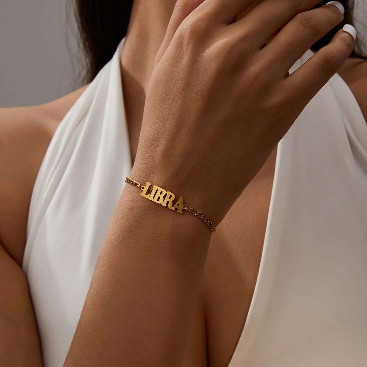 

Браслет из нержавеющей стали с надписью «сделай сам»